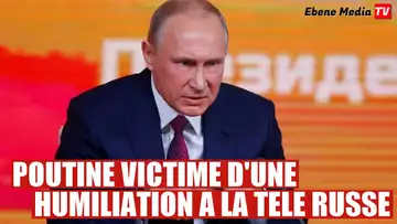 Poutine humilié en direct à la télévision russe