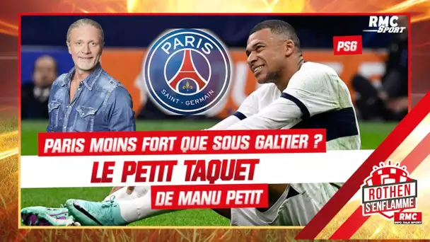 PSG : Manu Petit met un petit taquet à Paris, jugé moins fort que la saison dernière