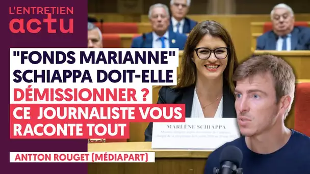 FONDS MARIANNE, MOHAMED SIFAOUI, COMMISSION D'ENQUÊTE... ELLE DÉMISSIONNE QUAND MARLÈNE SCHIAPPA ?