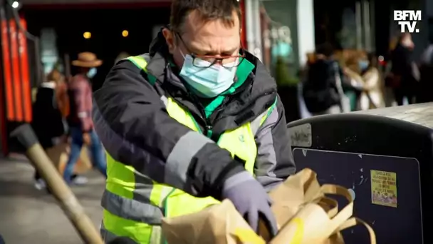À Paris, le ras-le-bol d’un éboueur face aux poubelles qui débordent en raison du coronavirus