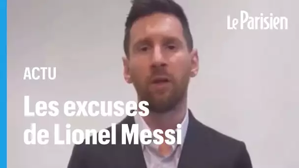 «Je demande pardon à mes partenaires et au club»: Messi s'excuse après son voyage en Arabie saoudite