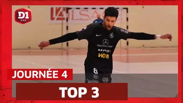 D1 Futsal, journée 4 : le Top 3