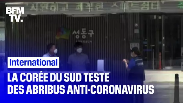 La Corée du Sud teste des abribus anti-coronavirus