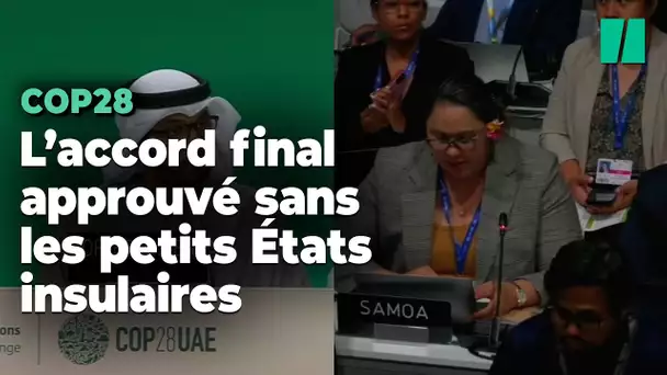 À la COP28, les Samoa et les petites îles furieuses de l’accord scellé en leur absence