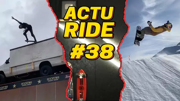 ACTU RIDE 38 : Elles se font avaler par une baleine, Fabio Wibmer blessé, snowboard, surf et BMX !