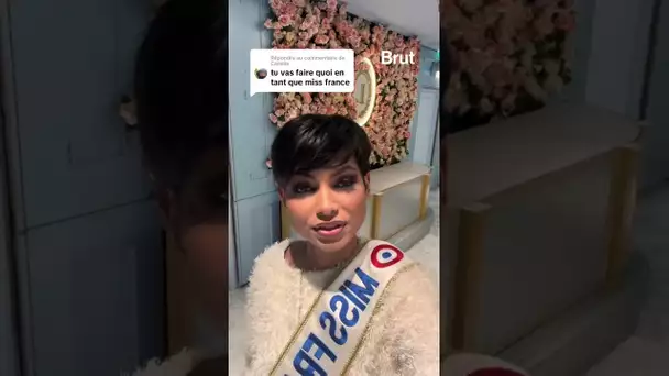 Ève Gilles, Miss France 2024, répond à vos questions sur Brut