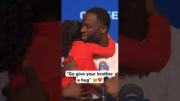 This moment between Draymond & his kids is too cute 🥹❤️ | #Shorts