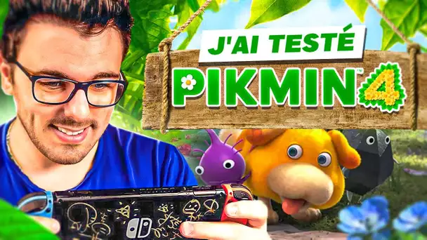 J'ai JOUÉ à l'avance à PIKMIN 4 : Voici MON Gameplay ! 🍃 | EXCLUE FR