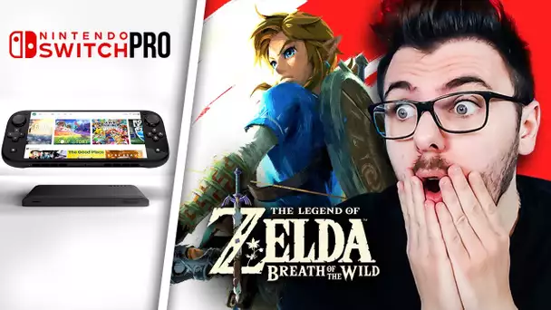 GROSSE FUITE SUR LA NOUVELLE CONSOLE NINTENDO & NOUVEAU DLC ZELDA BREATH OF THE WILD ?!