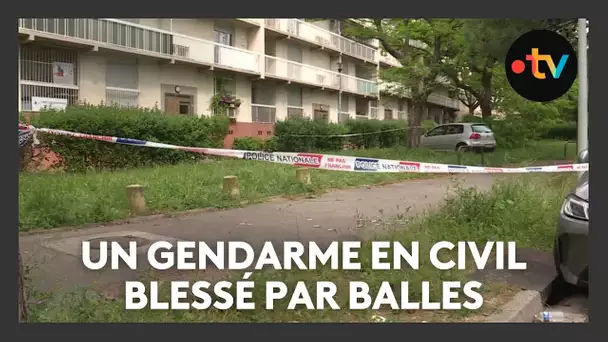 Un gendarme en civil blessé par balles