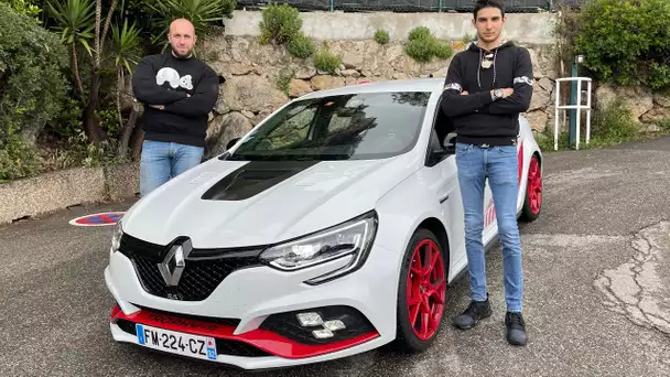 JE MONTE EN MEGANE RS TROPHY R AVEC UN PILOTE DE FORMULE 1 😨😱 !! 300 CHEVAUX 😈😅 !!