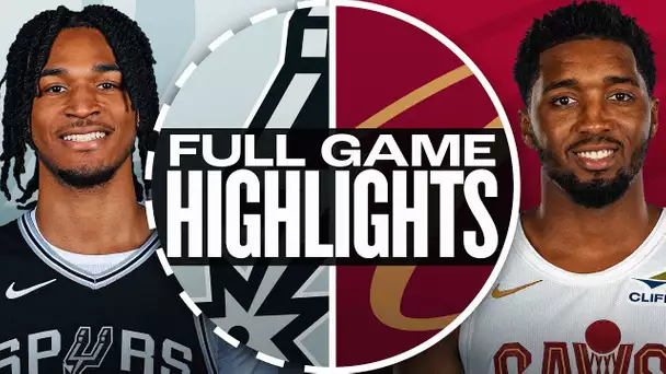 SPURS at CAVALIERS | FULL GAME HIGHLIGHTS | March 27, 2025