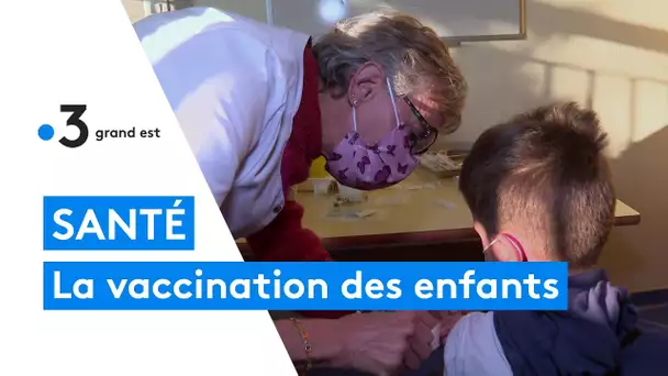 La vaccination des enfants en Alsace