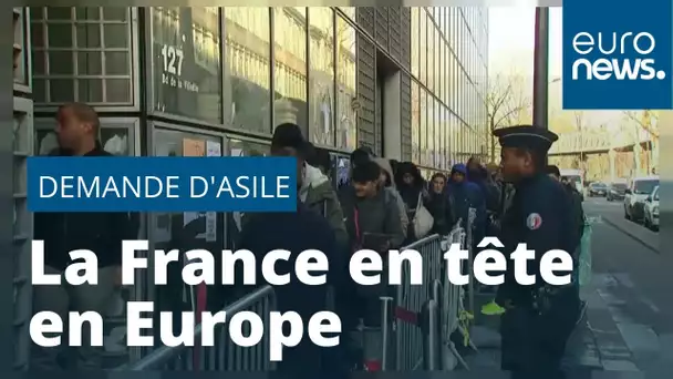 Demandes d'asile : la France désormais en tête en Europe