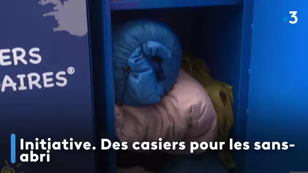 Initiative. Des casiers pour les sans-abri