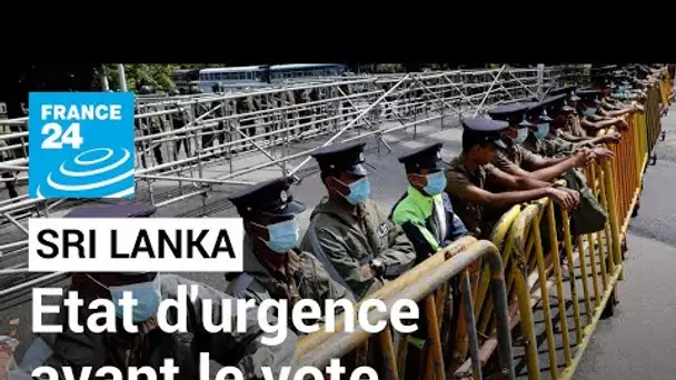 Le Sri Lanka renouvelle l'état d'urgence avant un vote décisif • FRANCE 24
