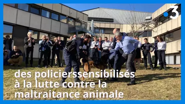 A Clermont-Ferrand, des policiers formés à la lutte contre la maltraitance animale