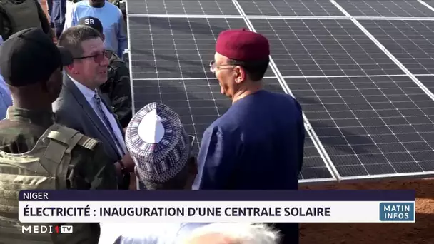 Niger : inauguration de la centrale solaire de Gorou Banda