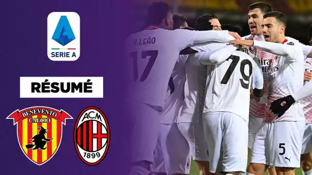 🇮🇹 Résumé : Milan reprend la tête contre Benevento