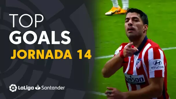 Todos los goles de la Jornada 14 de LaLiga Santander 2020/2021