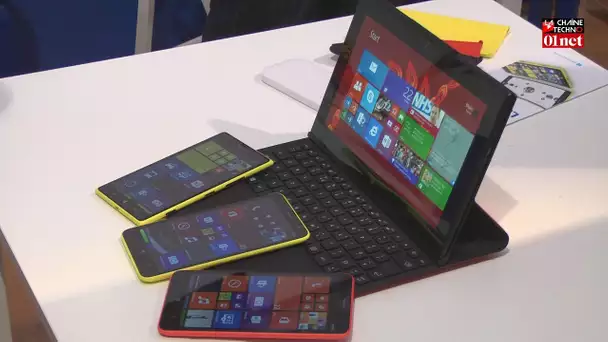 Nokia présente sa première tablette (Lumia 2520) et deux phablettes