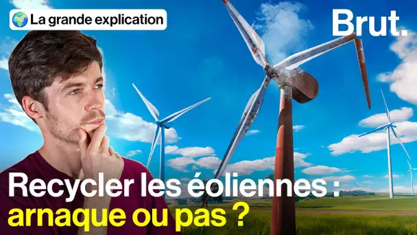 Peut-on vraiment recycler les éoliennes ? 🤔