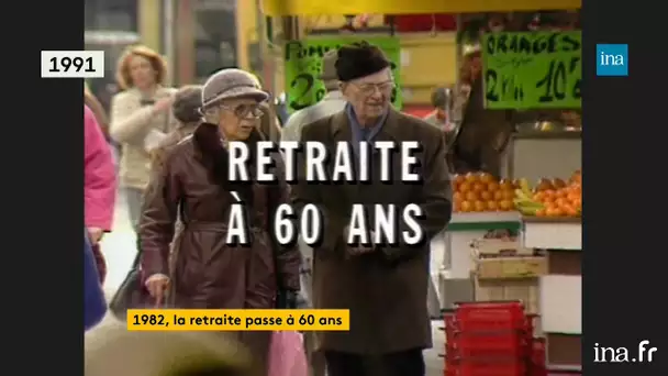 1982, la retraite passe à 60 ans | Franceinfo INA