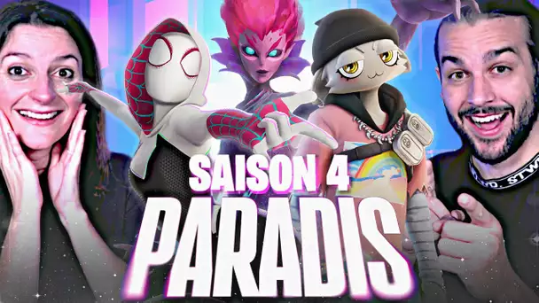 LA SAISON 4 EST ARRIVEE SUR FORTNITE, ON ACHÈTE LE PASSE DE COMBAT DE LA SAISON 4 PARADIS !