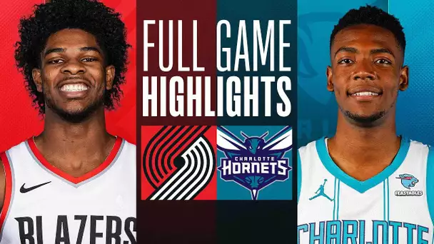 TRAIL BLAZERS at HORNETS | FULL GAME HIGHLIGHTS | April 3, 2024