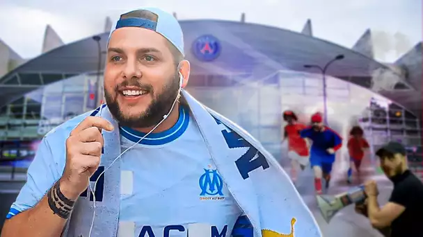 SE FAIRE PASSER POUR UN SUPPORTER DE L'OM DEVANT LE PARC DES PRINCES !