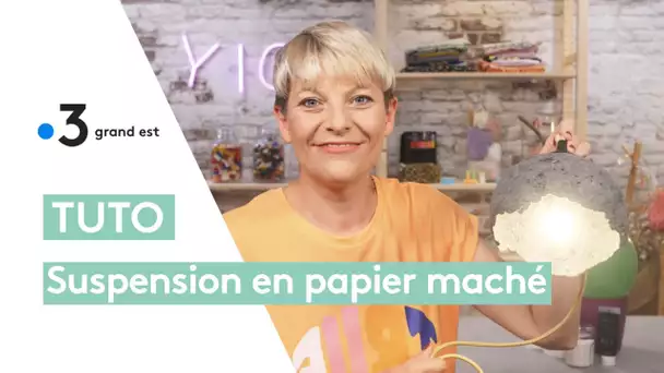 Tuto : un abat-jour avec du papier toilette pour habiller vos lampes