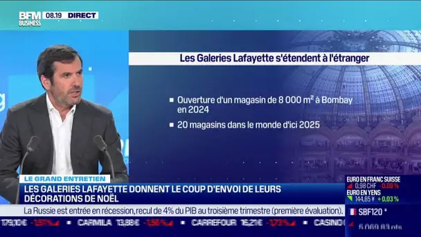 Les Galeries Lafayette s'étendent à l'étranger