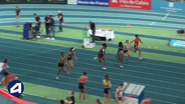 Liévin 2019 : Finale 60 m Cadettes (Pamera Losange en 7&#039;&#039;53)