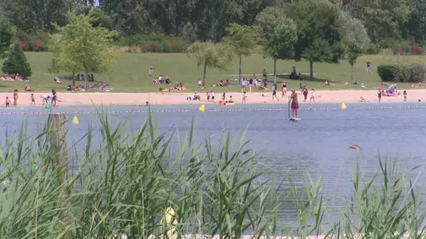 Arc-sur-Tille : du monde au lac pour le premier dimanche de baignade de l'été 2020