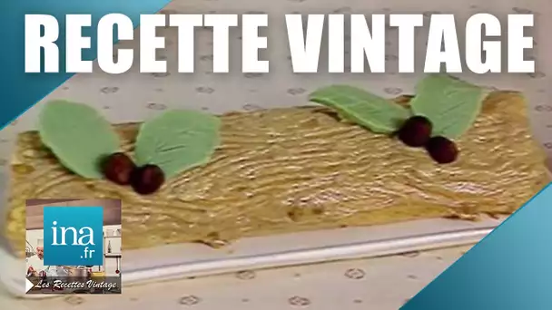 Recette :  La bûche de Noël aux noisettes | Archive INA