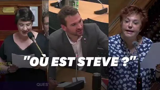 "Où est Steve?": des parlementaires s'emparent de la question