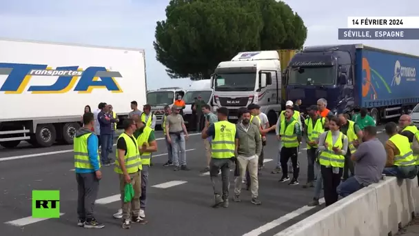 🇪🇸 Espagne : les agriculteurs restent mobilisés