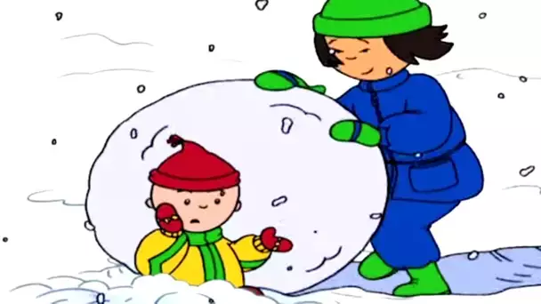 Caillou et les Jeux dans la Neige | Caillou en Français