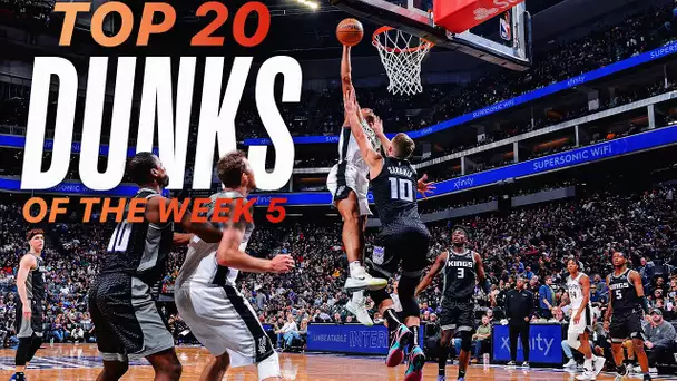 NBA Top 20 Dunks of Week 5 | 2022-23 Season