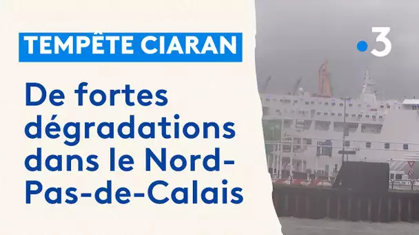 Tempête Ciaran : de fortes dégradations dans le Nord-Pas-de-Calais