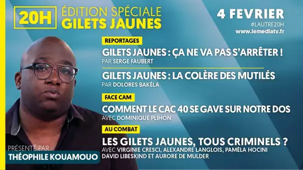 SPÉCIALE GILETS JAUNES : ACTE XII, LA COLÈRE DES MUTILÉS, LE CAC 40 SE GAVE, TOUS CRIMINELS ?