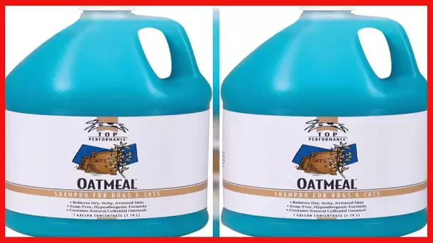 Top Performance Oatmeal Dog and Cat Shampoo, 17-Ounce