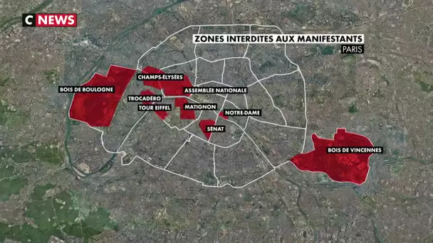 Les forces de l'ordre mobilisées pour les manifestations de samedi