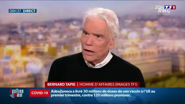 Bernard Tapie adresse des mots très forts à tous ceux qui combattent un cancer comme lui