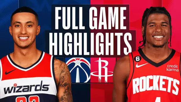 WIZARDS at ROCKETS | FULL GAME HIGHLIGHTS | January 25, 2023