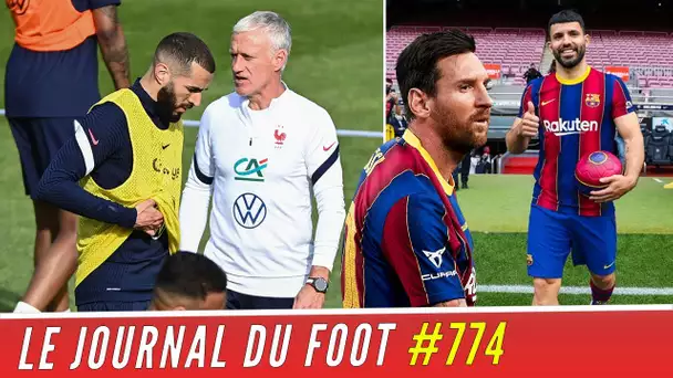 DESCHAMPS en dit plus sur sa rencontre avec BENZEMA. Pour retenir MESSI, le Barça se paie Agüero !