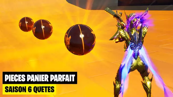 "OBTENIR DES PIECES DANS PANIER PARFAIT" SUR FORTNITE ! (FORTNITE QUETES D'EVENEMENT)