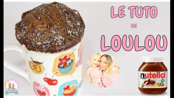 ♡• RECETTE MUGCAKE NUTELLA - FACILE ET RAPIDE •♡