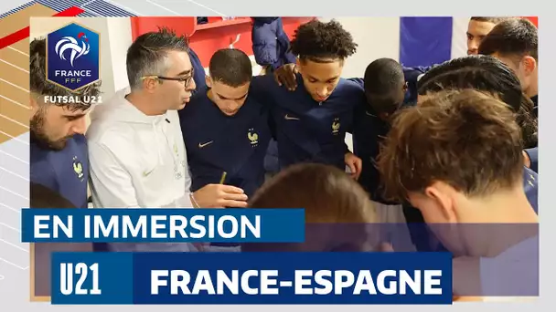 En immersion avec les U21 Futsal : France-Espagne