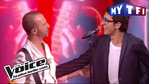 Vincent Vinel et Calogero en duo sur « Je joue de la musique » | The Voice France 2017